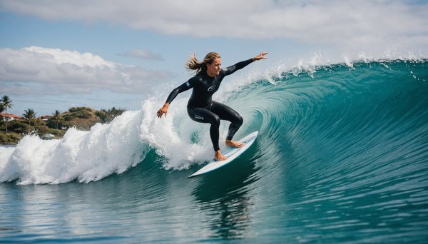 Les femmes dans le surf